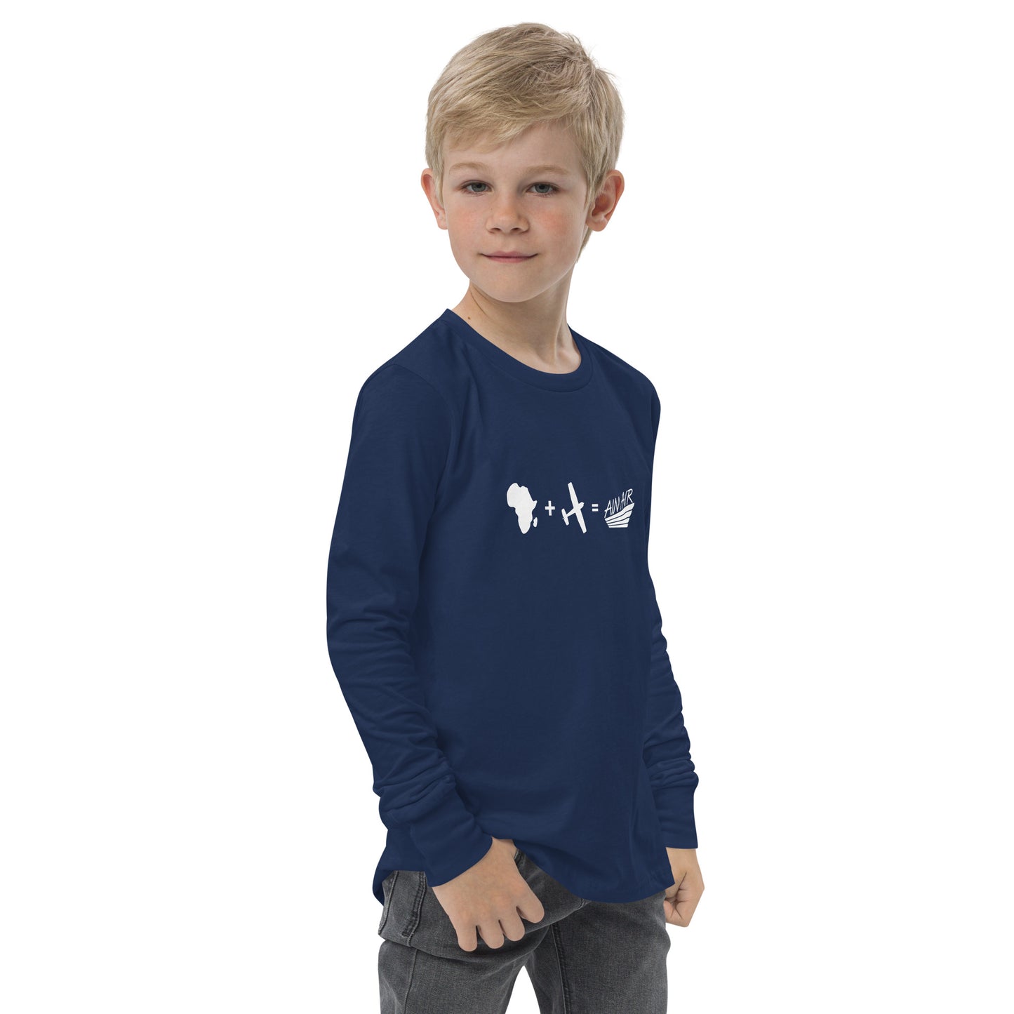 Africa + Aviation = AIM AIR (Youth long sleeve)