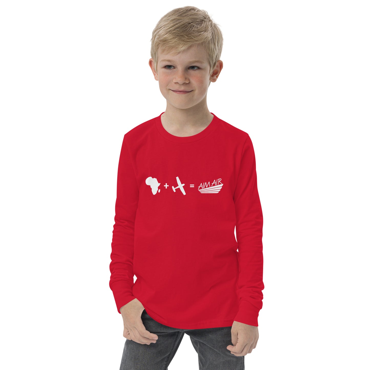 Africa + Aviation = AIM AIR (Youth long sleeve)