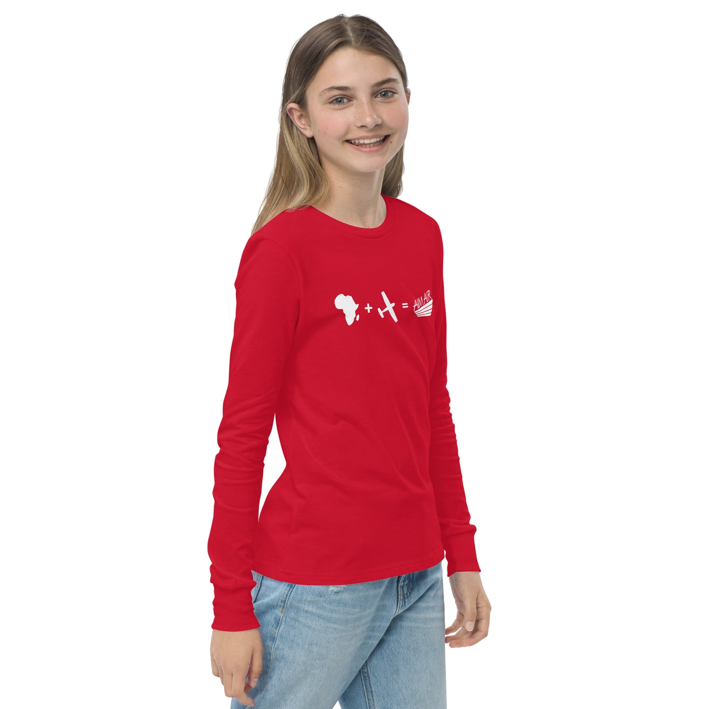 Africa + Aviation = AIM AIR (Youth long sleeve)